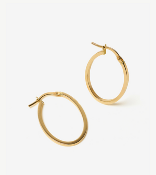 Bold Oval Hoops