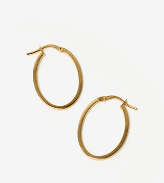 Bold Oval Hoops