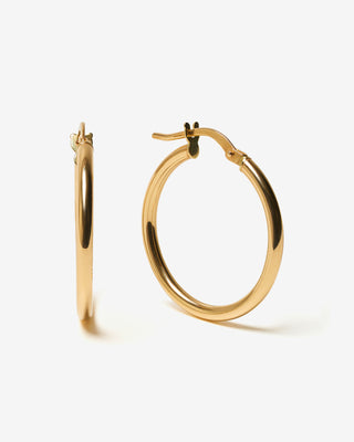 Classic Hoops 14k Yellow Gold FIGLIO Jewellery