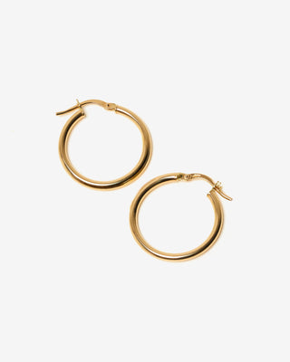 Classic Hoops 14k Yellow Gold FIGLIO Jewellery