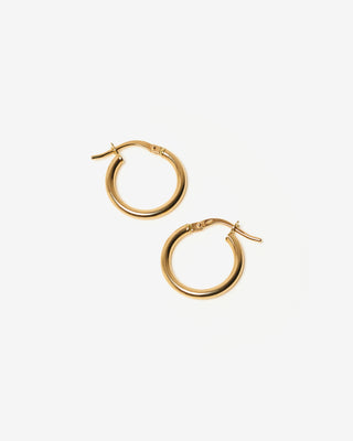 Classic Small Hoops 14k Yellow Gold FIGLIO Jewellery