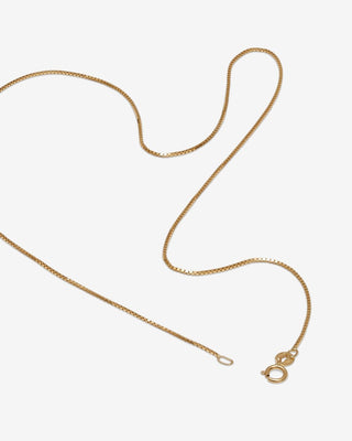 Box Chain Necklace - gold chains - FIGLIO