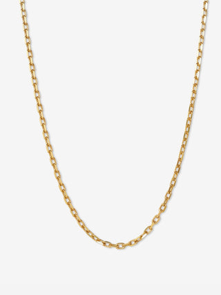 Cable Chain Necklace in 18k Yellow Gold - gold chains - FIGLIO