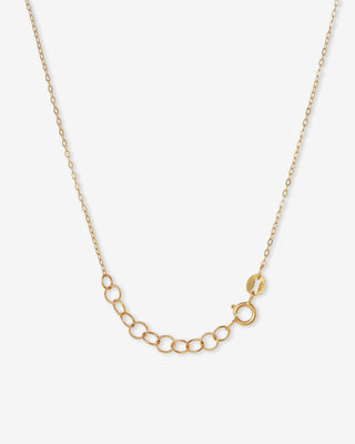 Cross Chain Necklace - yellow gold - FIGLIO