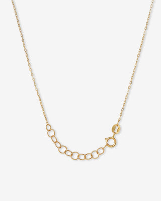 Heart Mother of Pearl Necklace - yellow gold - FIGLIO