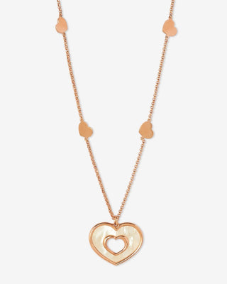 Little Hearts Necklace - gold vermeil - FIGLIO