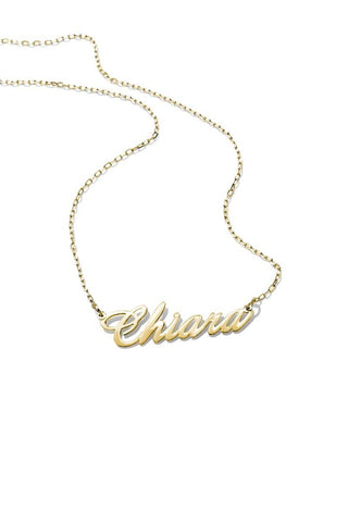 Personalised Signature Name Necklace, 14k - personalised jewellery - FIGLIO