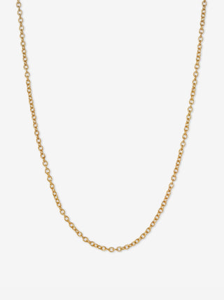 Rolo Chain Necklace in 14k Yellow Gold - gold chains - FIGLIO