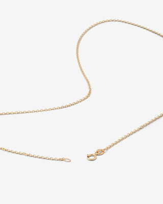 Rolo Chain Necklace in 14k Yellow Gold - gold chains - FIGLIO